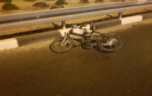 مصرع راكب دراجة هوائية بحادث طرق قرب مطار اللد 